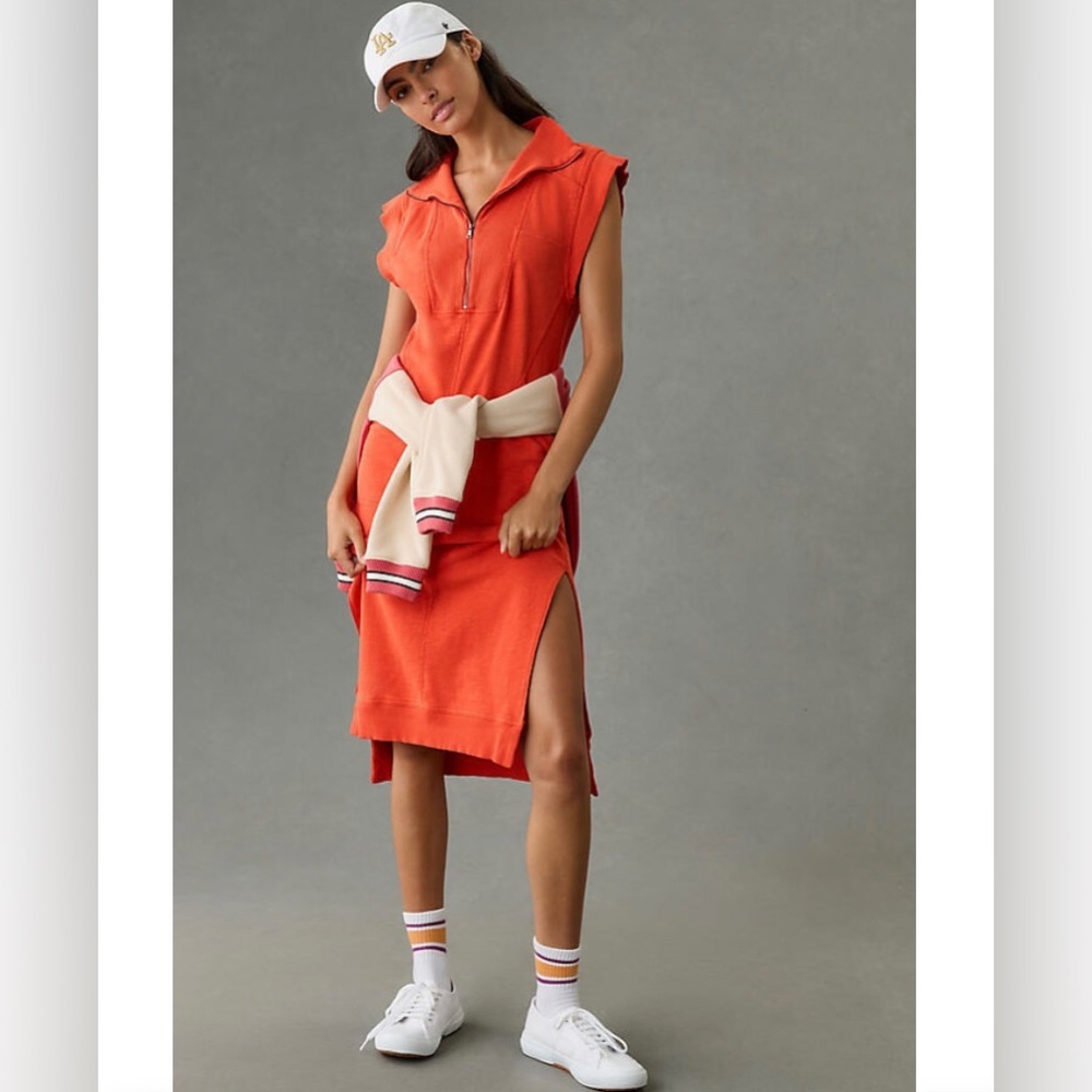 Daily Practice‎ by Anthropologie Meru Shift Dress Orange Size XS Resortwear